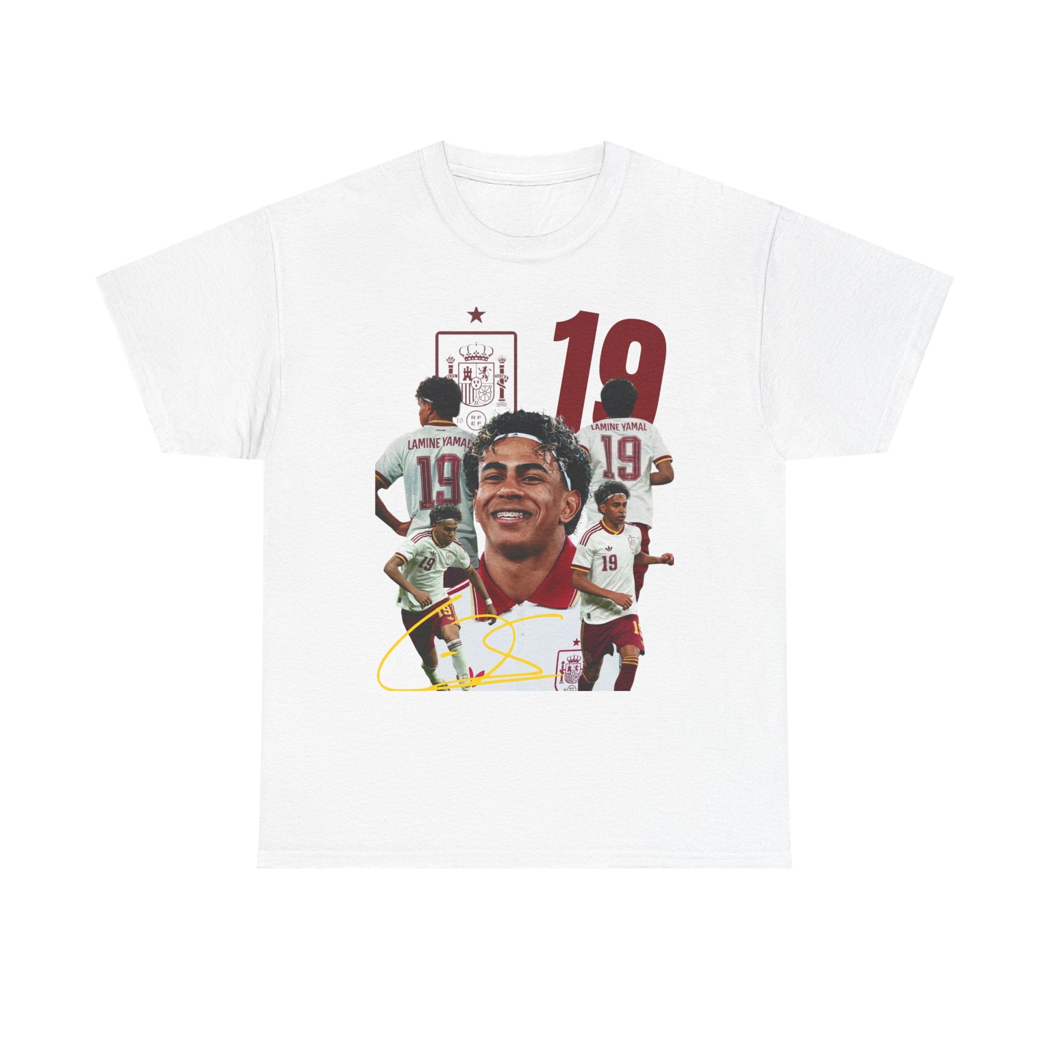 Soccer Player T-Shirt — #19 Lamine Yamal Fan Tee