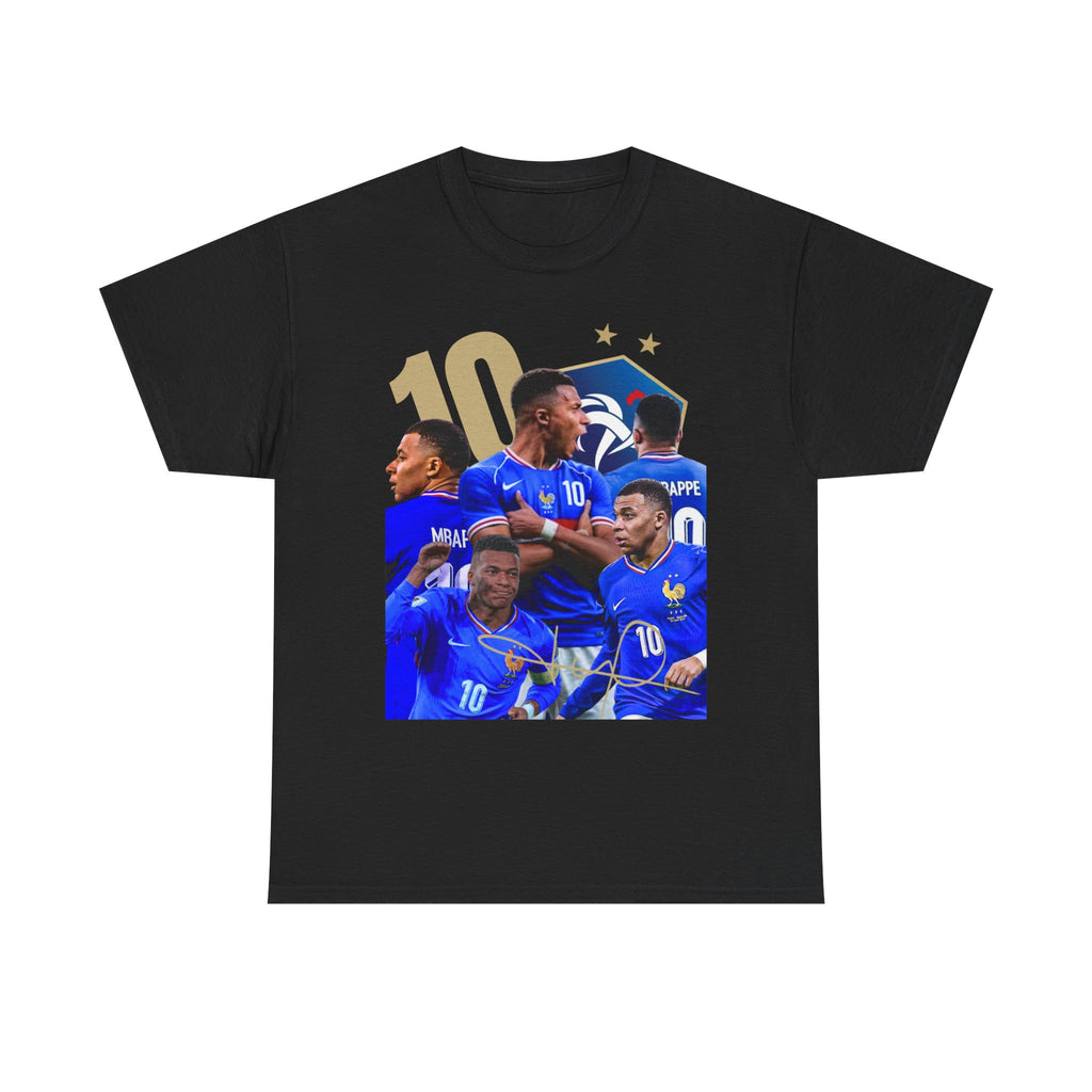 Soccer Player T-Shirt — #10 Kylian Mbappé Fan Tee