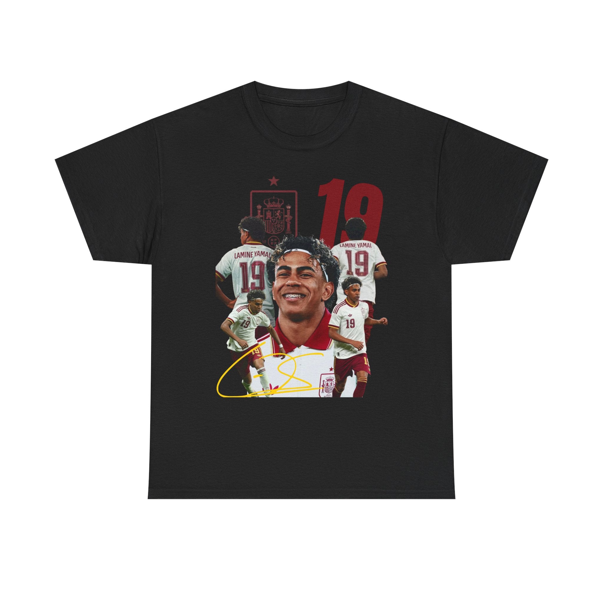 Soccer Player T-Shirt — #19 Lamine Yamal Fan Tee