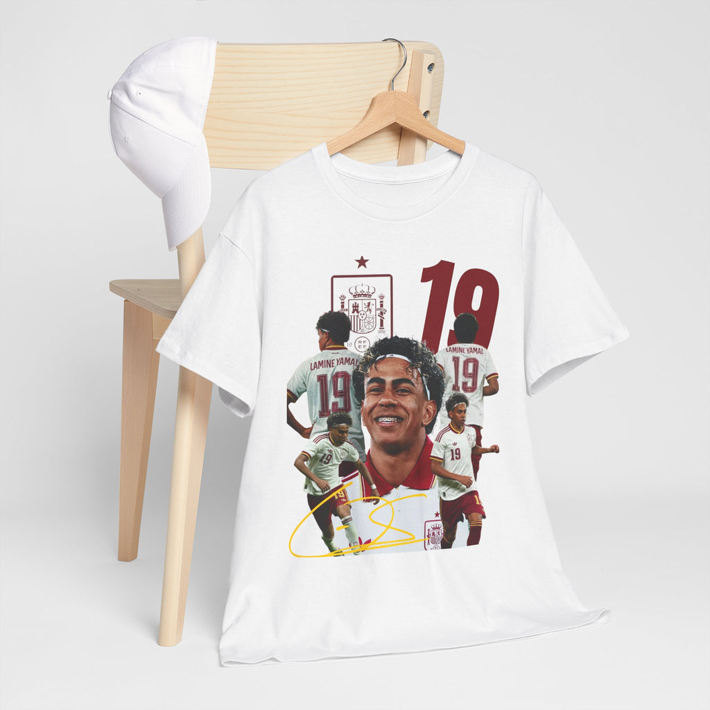 Soccer Player T-Shirt — #19 Lamine Yamal Fan Tee