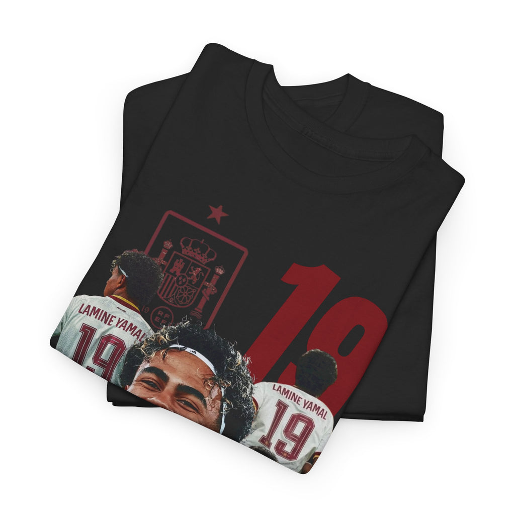 Soccer Player T-Shirt — #19 Lamine Yamal Fan Tee