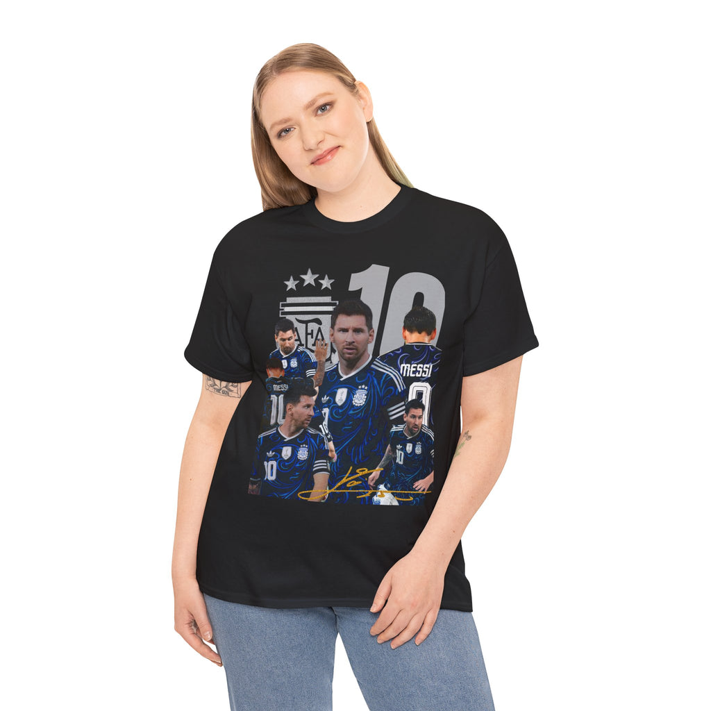 Soccer Player T-Shirt — #10 Lionel Messi Fan Tee