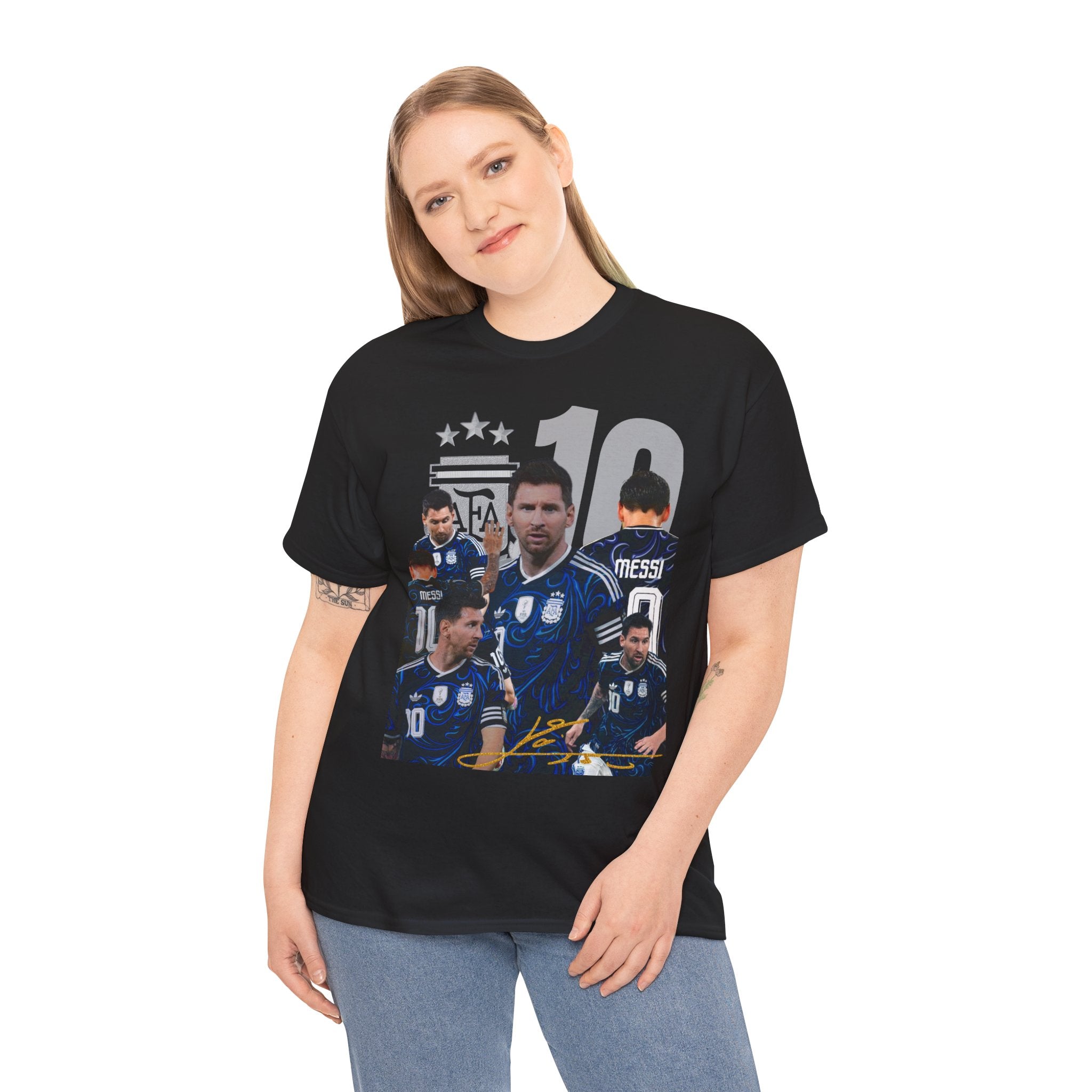 Soccer Player T-Shirt — #10 Lionel Messi Fan Tee