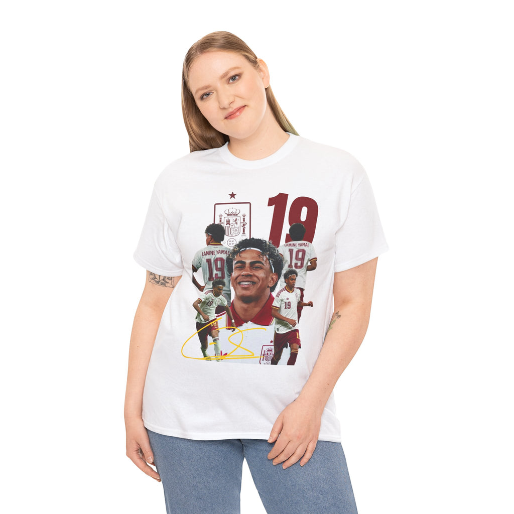 Soccer Player T-Shirt — #19 Lamine Yamal Fan Tee