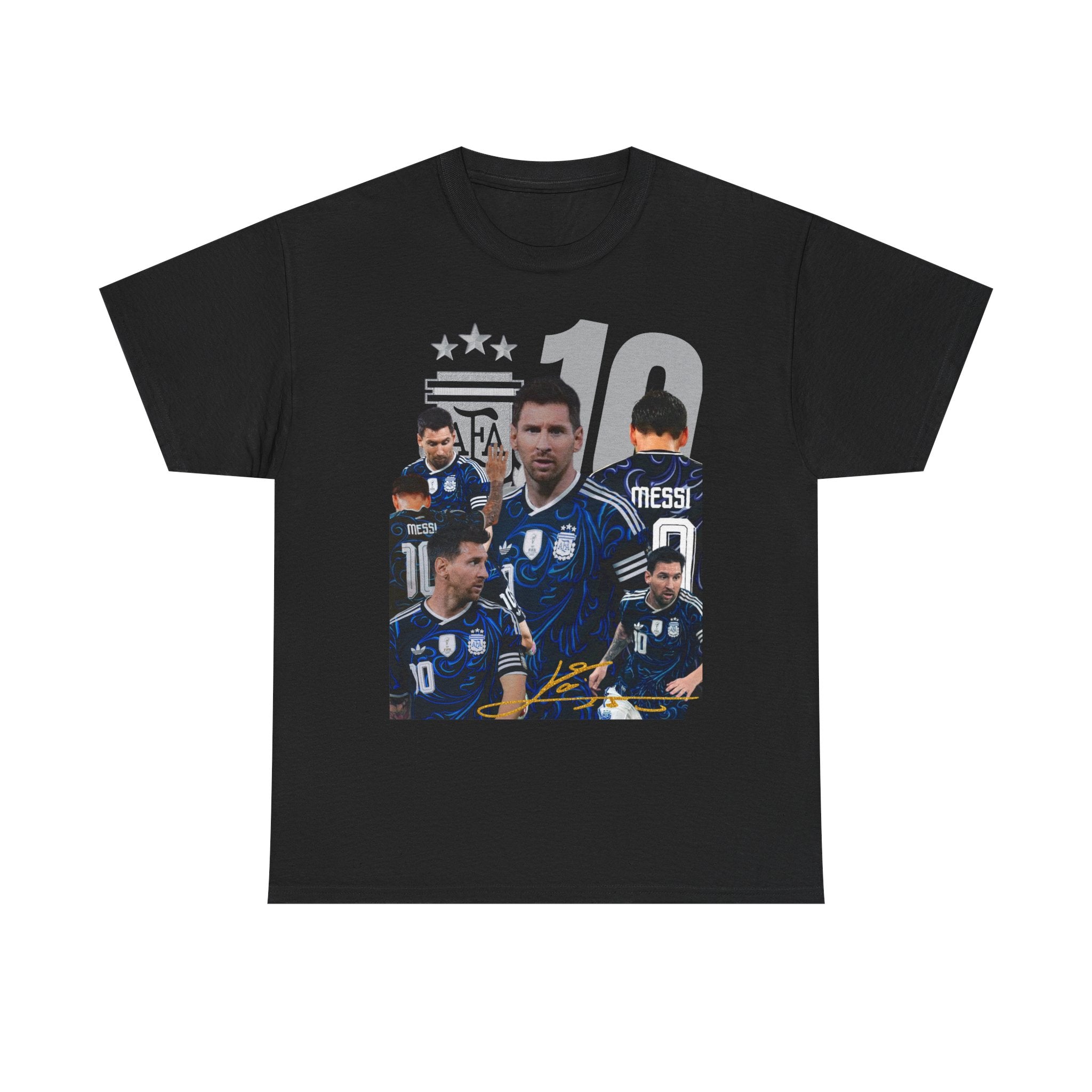 Soccer Player T-Shirt — #10 Lionel Messi Fan Tee