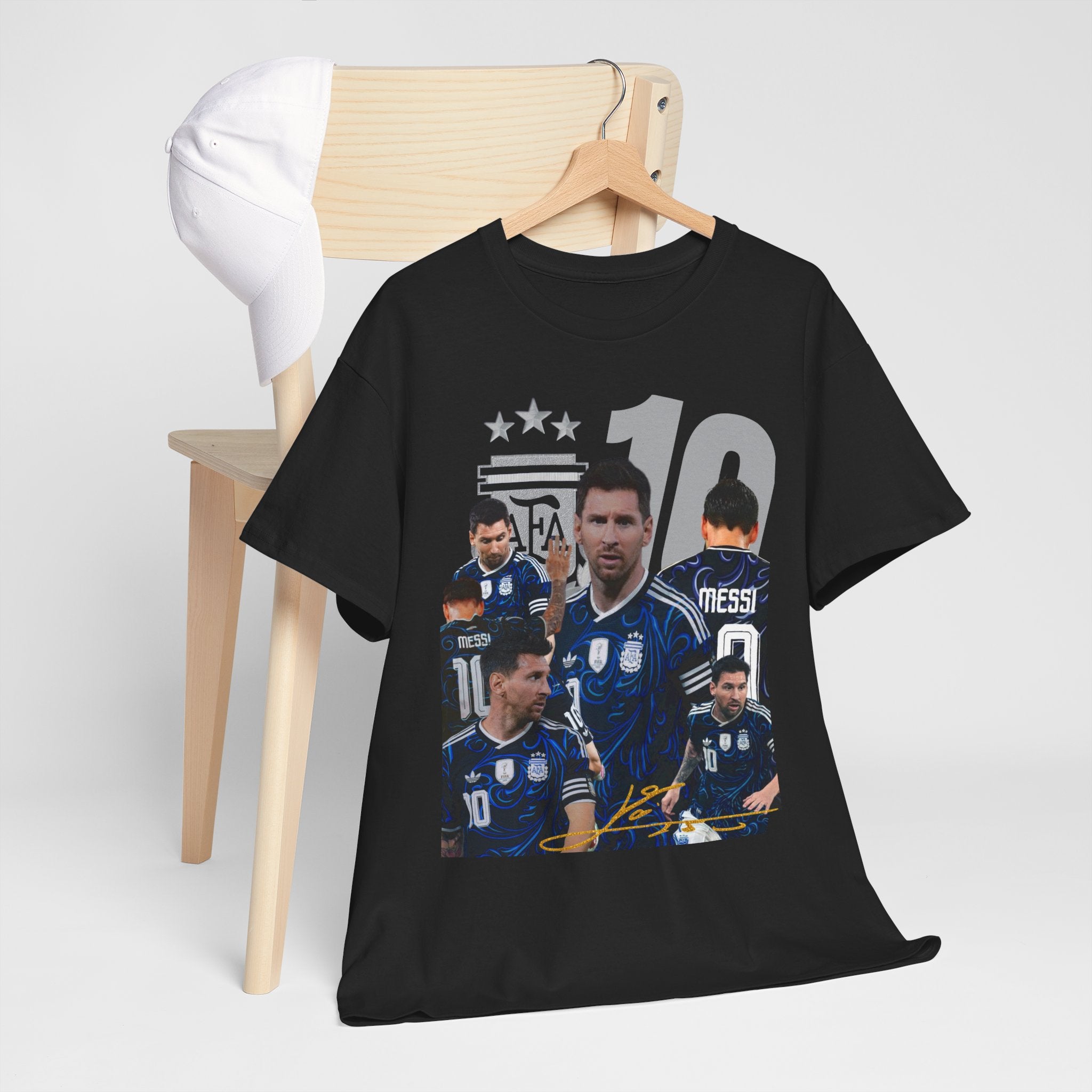 Soccer Player T-Shirt — #10 Lionel Messi Fan Tee